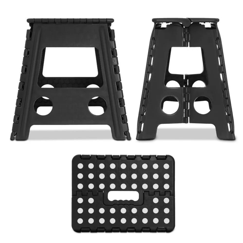 Large Folding Step Stool with 150kg Capacity – Heavy Duty Multi-Purpose Foldable Stool for Home and Kitchen
