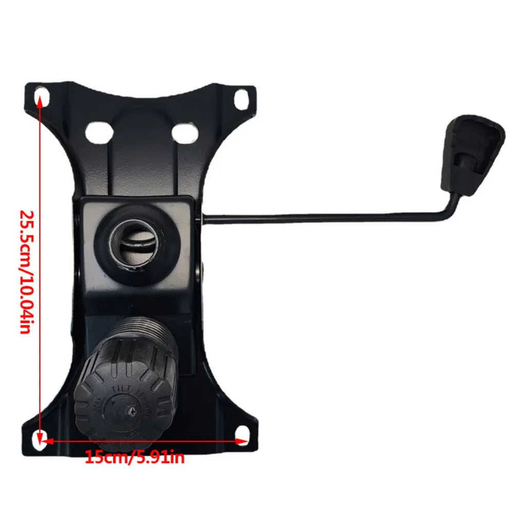 Replacement Office Chair and Stool Tilt Mechanism with Lock Lever and Base Plate – Repair Part, Medium