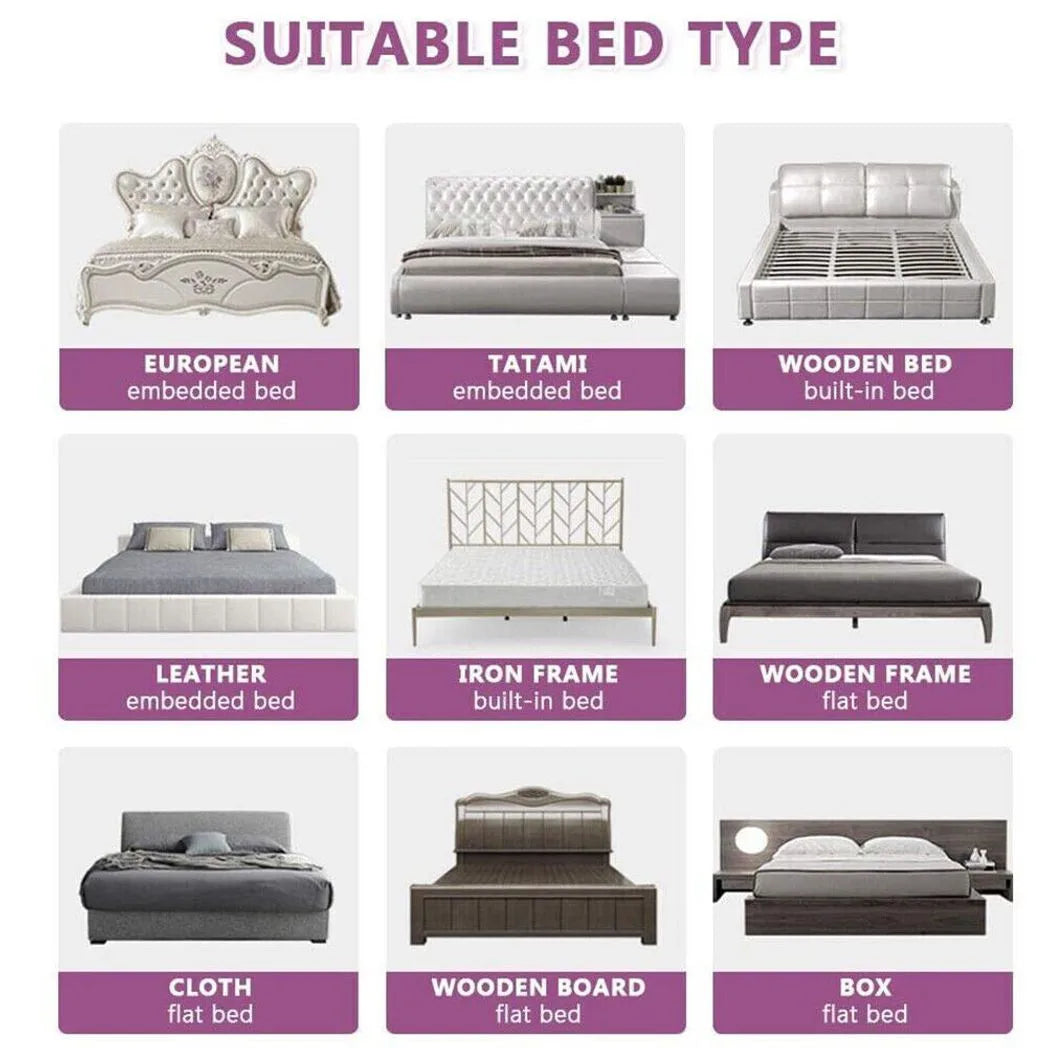 NEW 200cm Bed Safety Guard Folding Child Toddler Bed Rail Safety Protection Guard UK