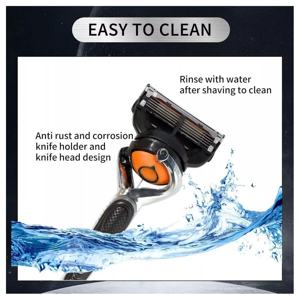 Men's 5-Blade Razor Set with 1 Handle and 24 Replacement Cartridges, ProGlide Compatible