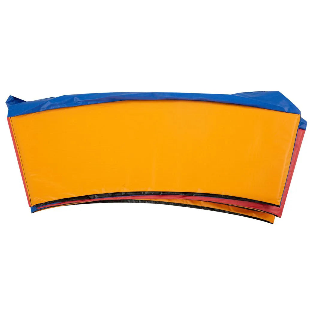 HOMCOM 12ft Trampoline Spring Cover with EPE Foam Padding – Replacement Safety Pad Surround, Multicoloured
