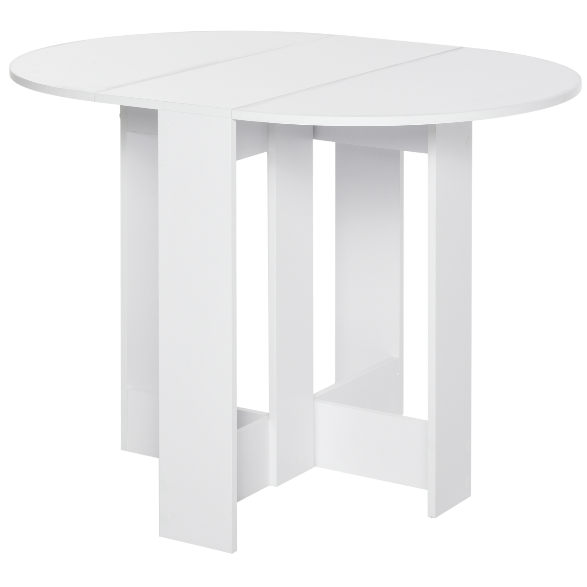 Folding drop leaf dining table