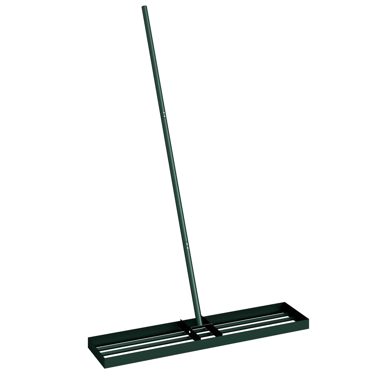 Outsunny Lawn Levelling Rake – 113 x 26cm Lawn Leveller Lute with 169cm Handle for Soil, Sand and Grass