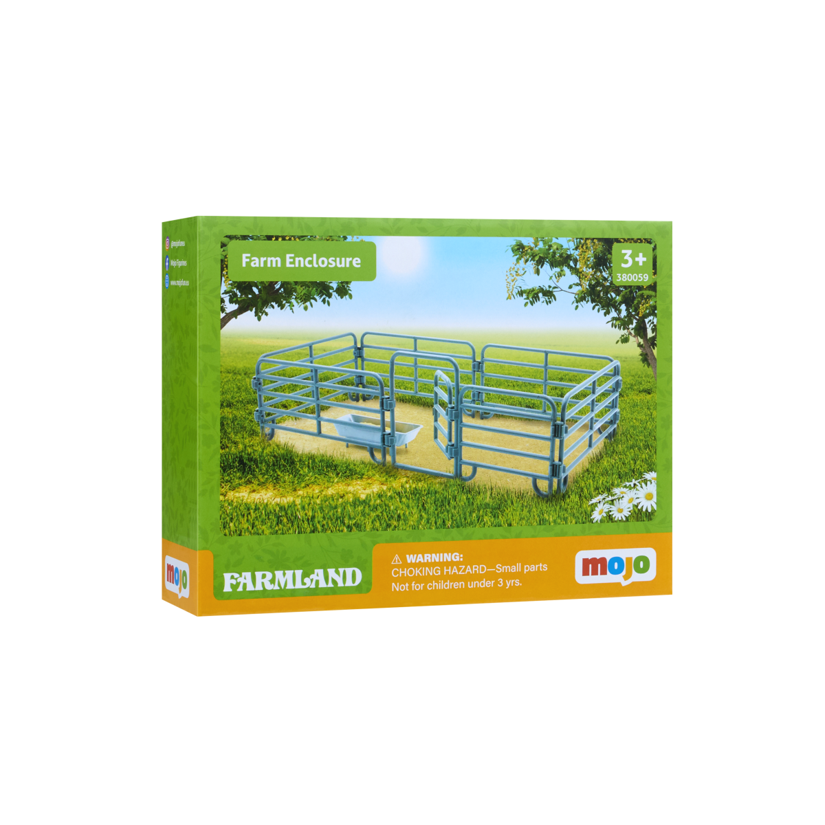 Mojo Farmland Enclosure Playset – Farm Animals Collection Toy