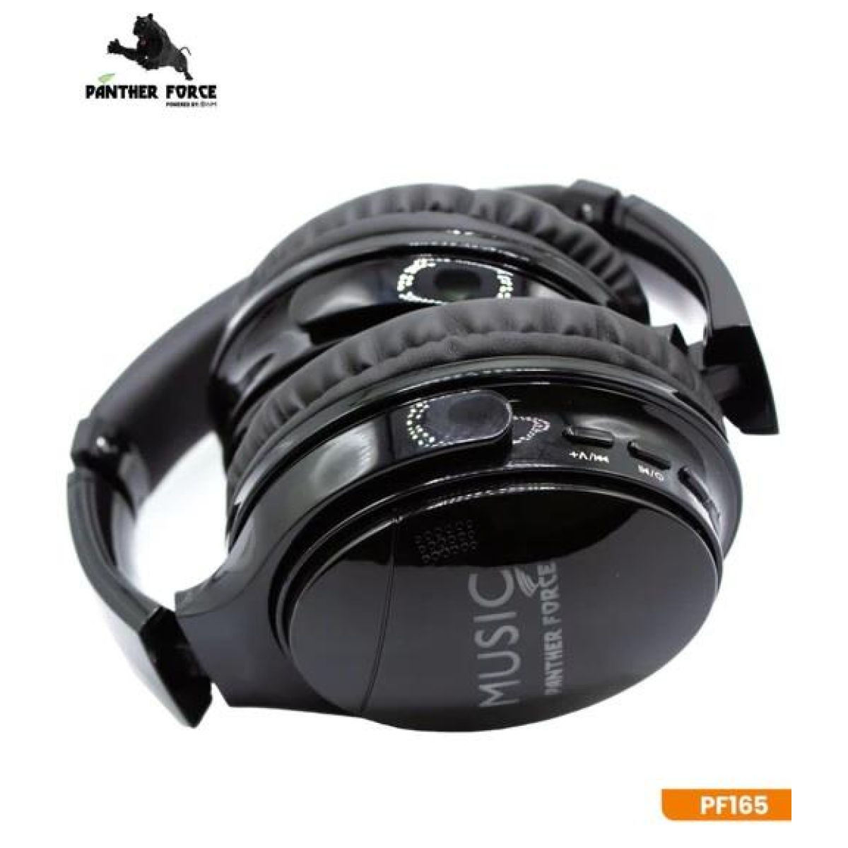Panther Force PF165 Wireless Bluetooth 5.0 Folding Headphones – 10 Hour Playtime, TF Card Support