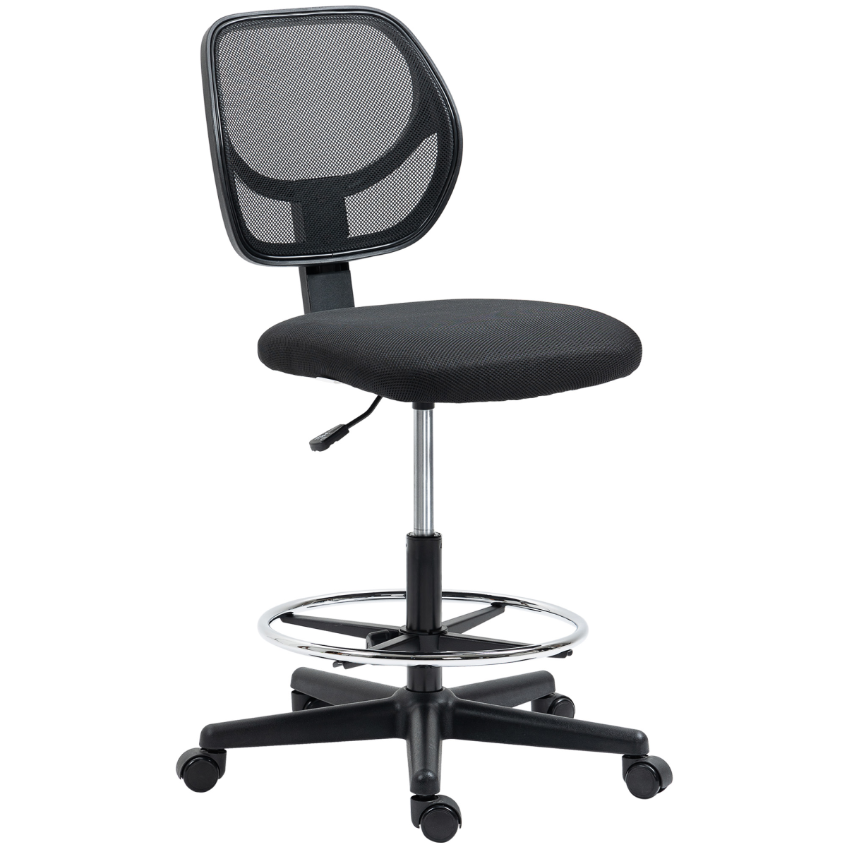 Vinsetto black draughtsman chair