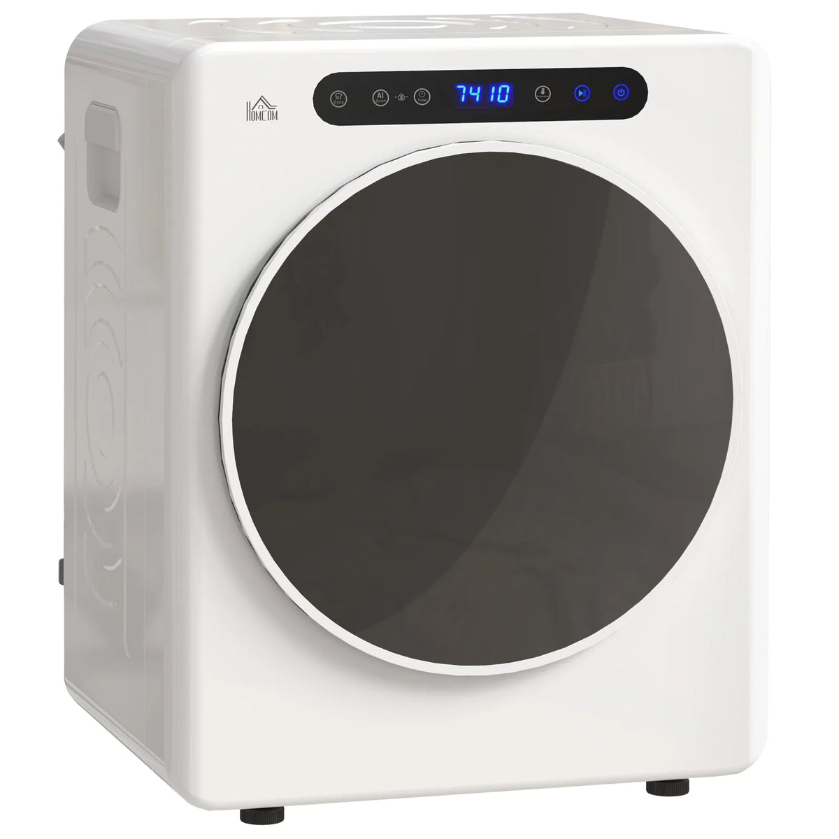 HOMCOM 4kg Compact 40-60? Tumble Dryer - White