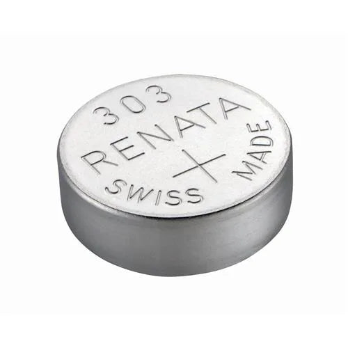 Renata SP 303 Watch Battery, 1 Piece – Higher Silver Content for Longer Battery Life