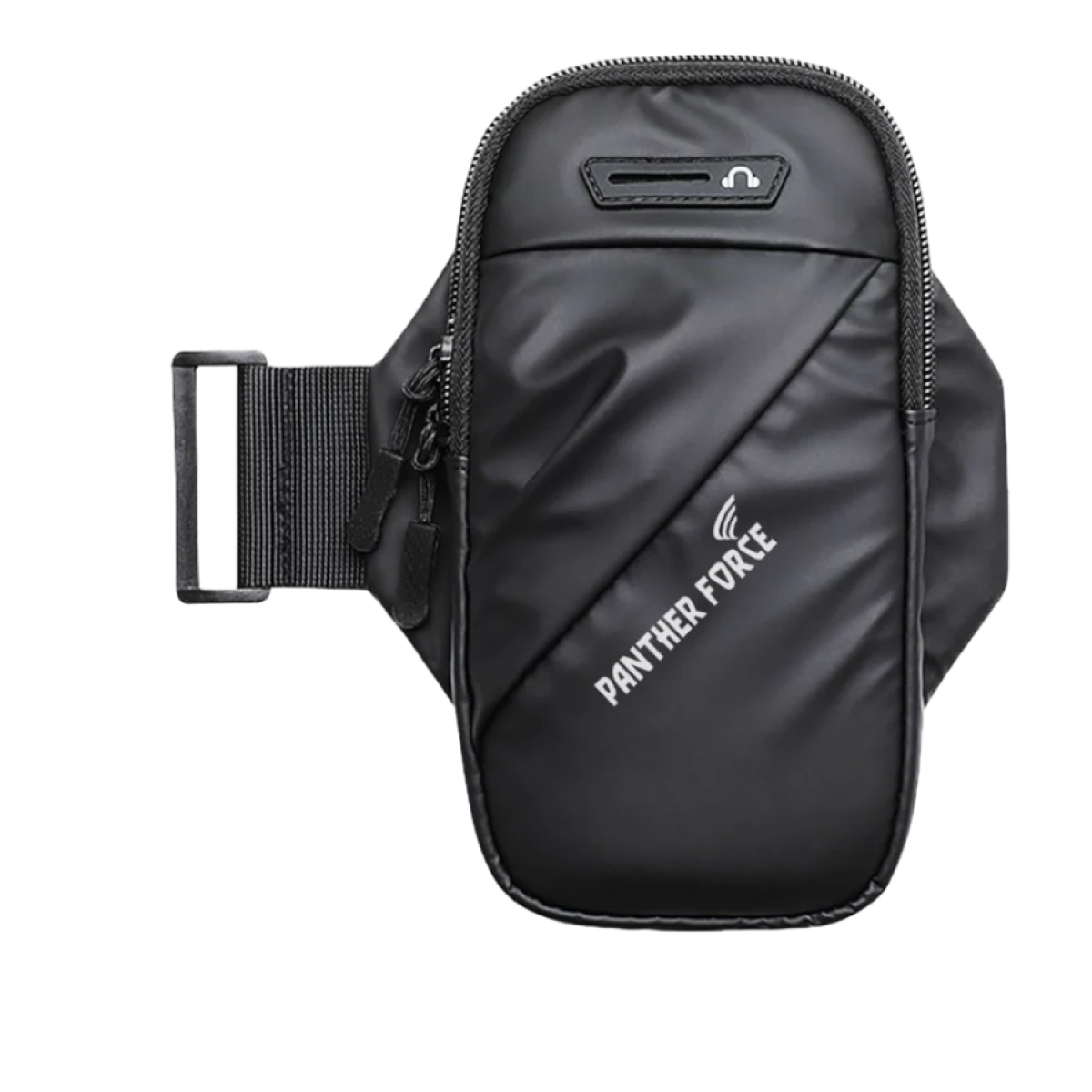 Panther Force Lightweight Sports Arm Band for Phones – Adjustable, Sweat-Resistant with Touchscreen Window