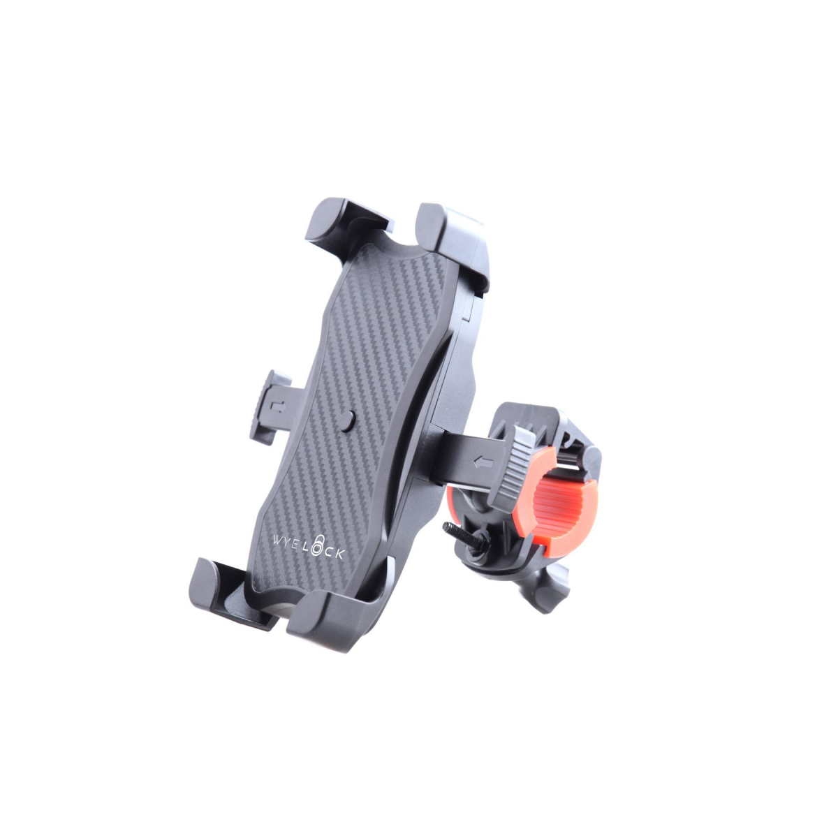 WYELOCK Universal Adjustable On-Bike Phone Mount – Fits Phones up to 6.8 Inch, Easylock Compatible, Black