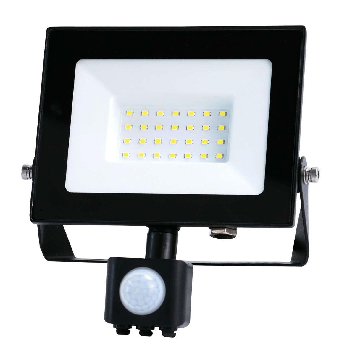 Eveready 30W LED PIR Floodlight with Quick Fix Bracket – 3,150 Lumen Security Light, Cool White 4,000K