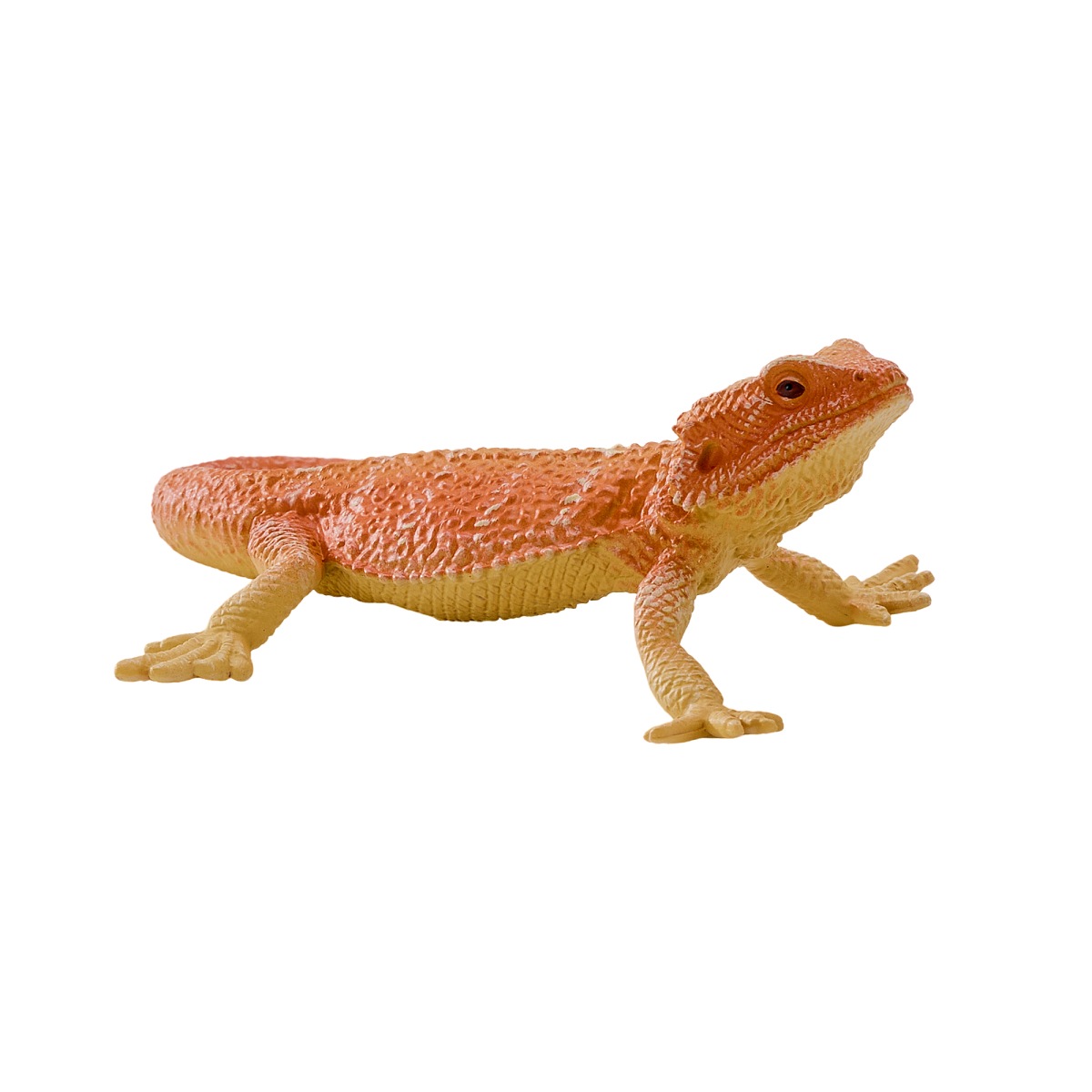 Mojo Bearded Dragon Figurine, Hand-Painted Realistic Reptile Toy