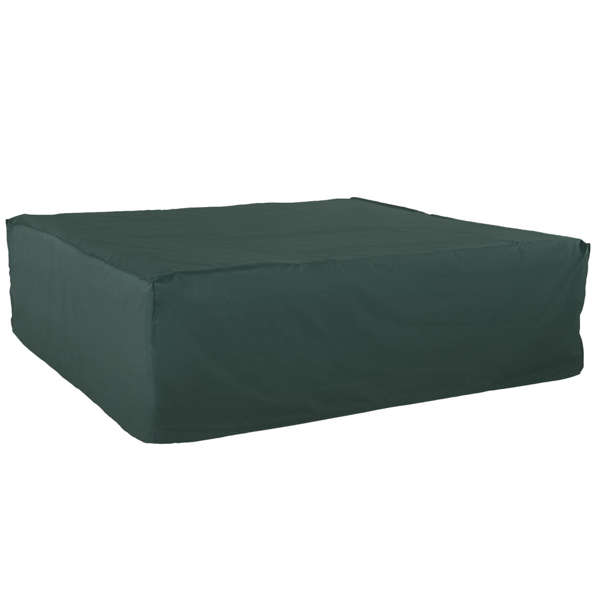 Outsunny Large Square 600D Waterproof Furniture Cover, 230 x 230 cm – PVC-Coated Outdoor Protection, Green