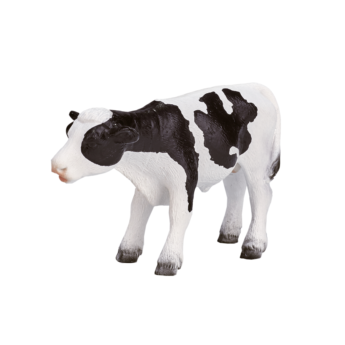 MojoFun Holstein Calf Standing Toy Figurine – Realistic Farm Animal Model