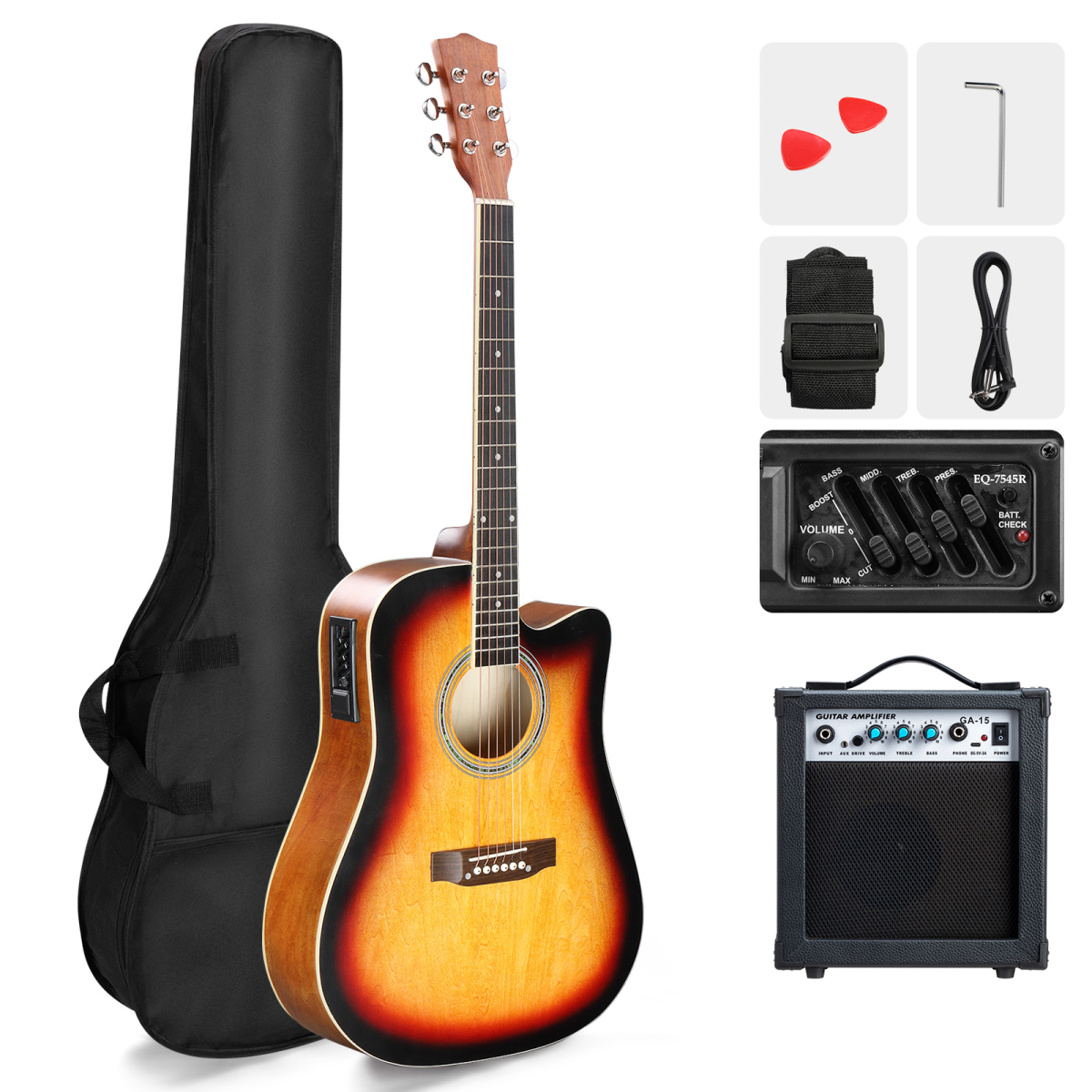 Sunset 41 inch acoustic guitar kit