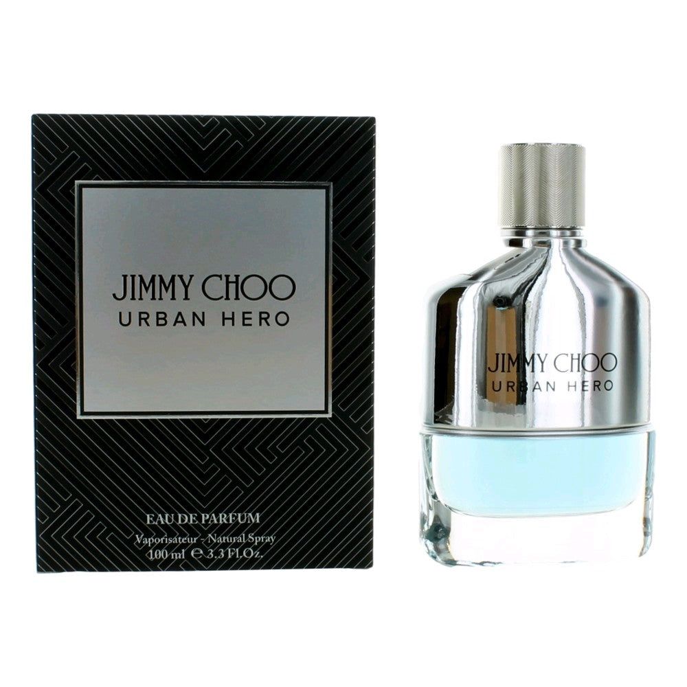 Jimmy Choo Urban Hero Eau de Parfum Spray 100ml β Woody, Spicy Fragrance for Men