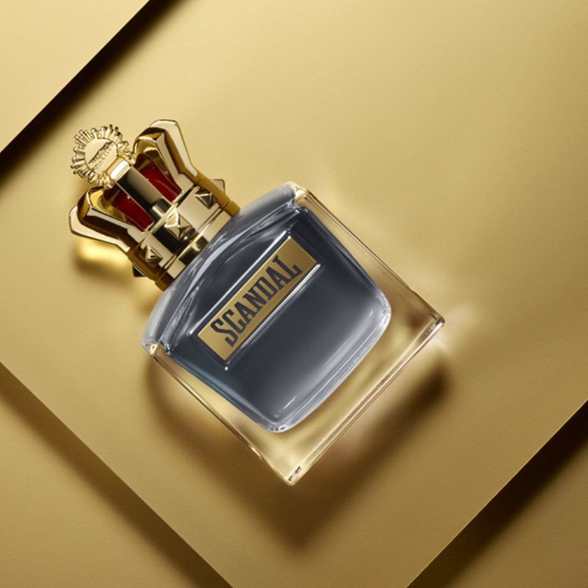 Jean Paul Gaultier Scandal Homme Refillable Eau de Toilette Spray 100ml β Gourmand, Woody Fragrance for Men