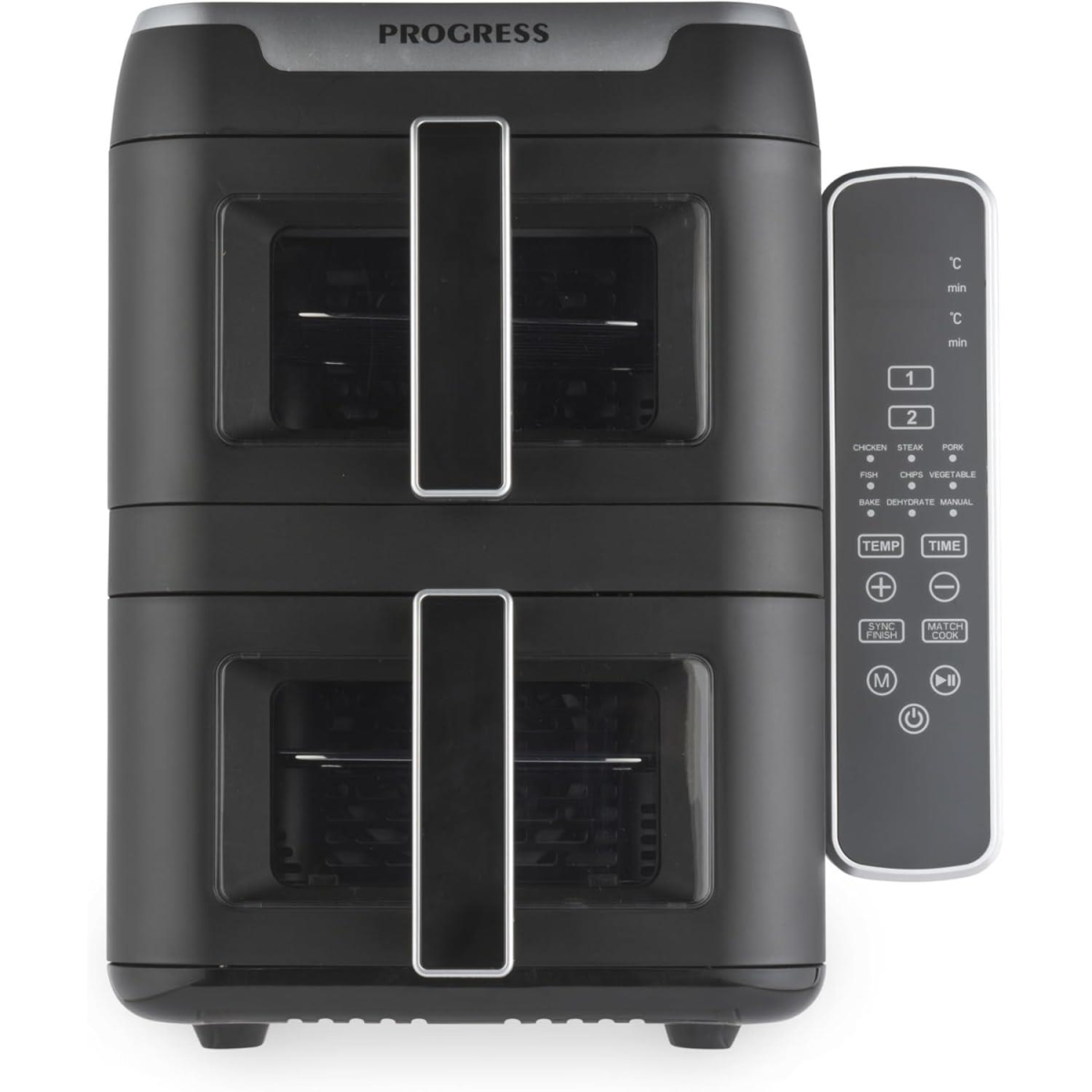 Progress dual tier 9L air fryer