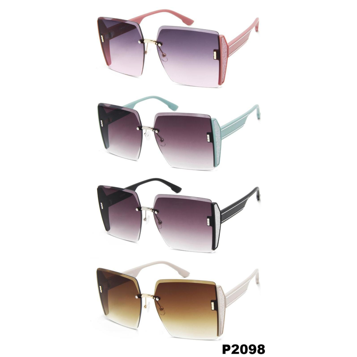 iCouture Adult Unisex Polarised Sunglasses with UV Protection – Assorted Colours, P2098