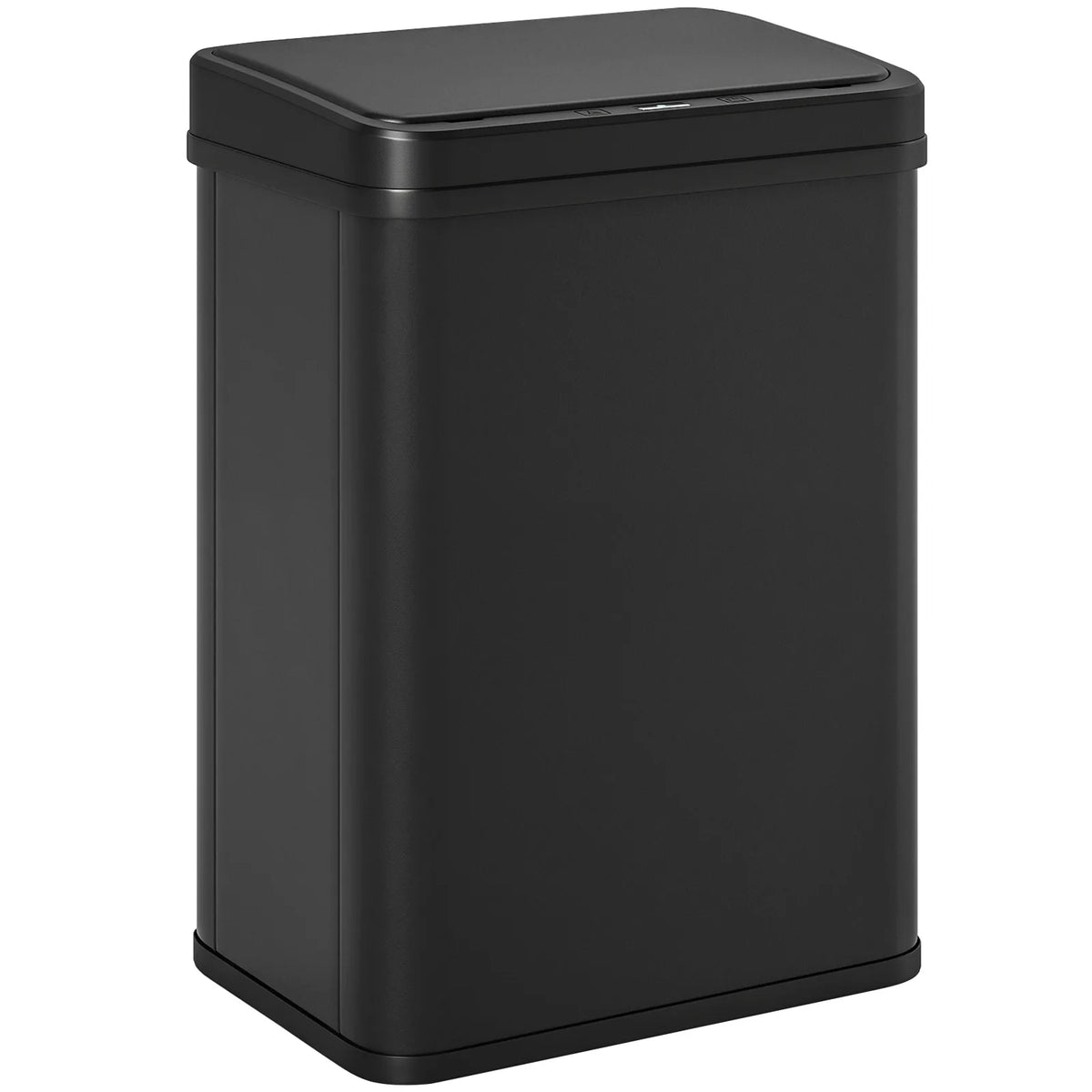 HOMCOM 40L Sensor Bin with Soft-Close Lid – Stainless Steel Automatic Touchless Motion Sensor Kitchen Bin, Black