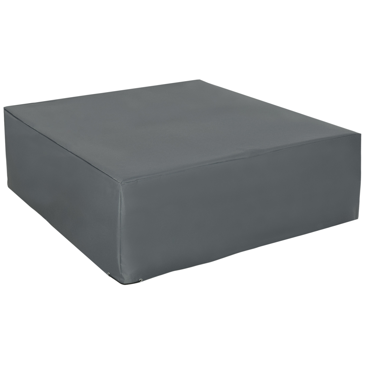 Outsunny Water & UV Resistant Garden Furniture Cover, 205 x 192cm – Oxford Fabric Patio Protection, Grey