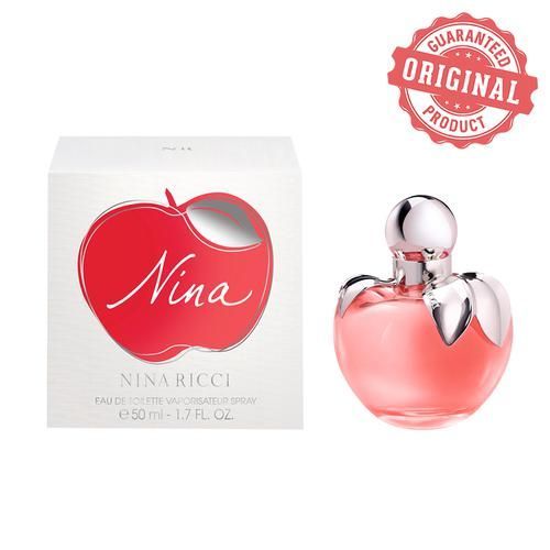 Nina Ricci Nina Eau de Toilette Spray 50ml β Floral, Fruity Fragrance for Women