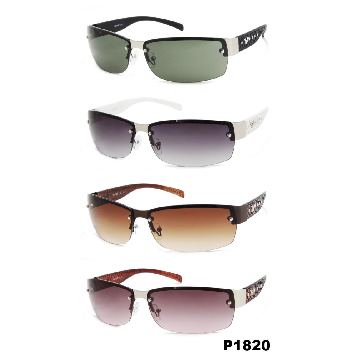 iCouture Adult Unisex Polarised Sunglasses with UV Protection – Glare Reduction, Assorted Colours, P1820