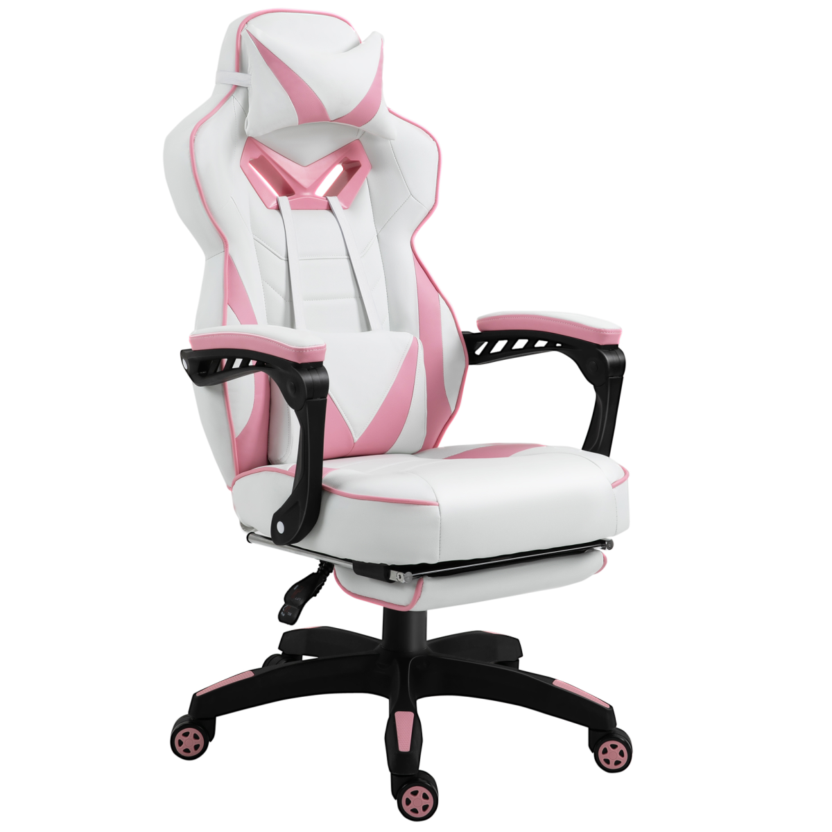 Vinsetto pink reclining gaming chair