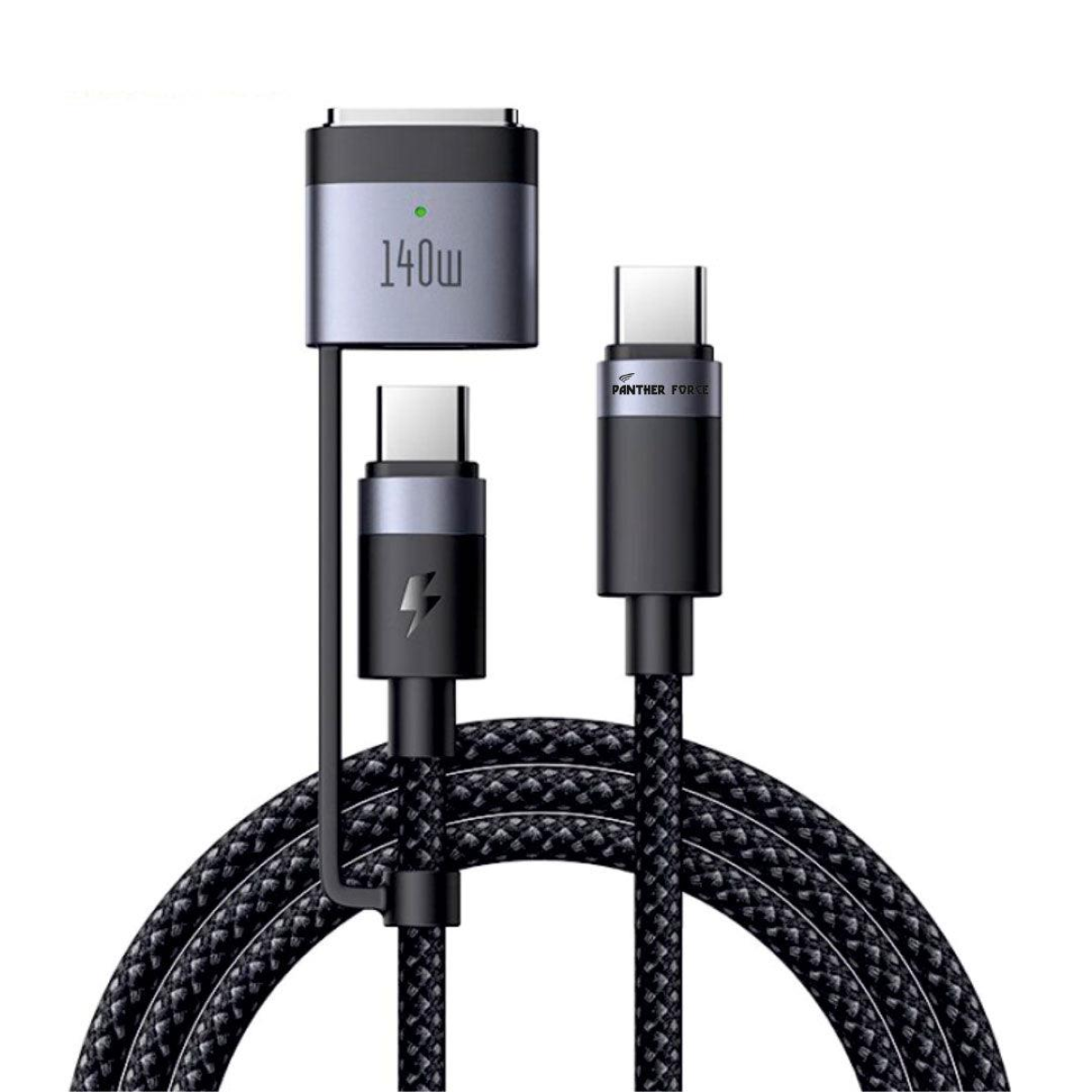 Panther Force 2-in-1 Charging Cable for MacBook – Charge and Sync on the Go