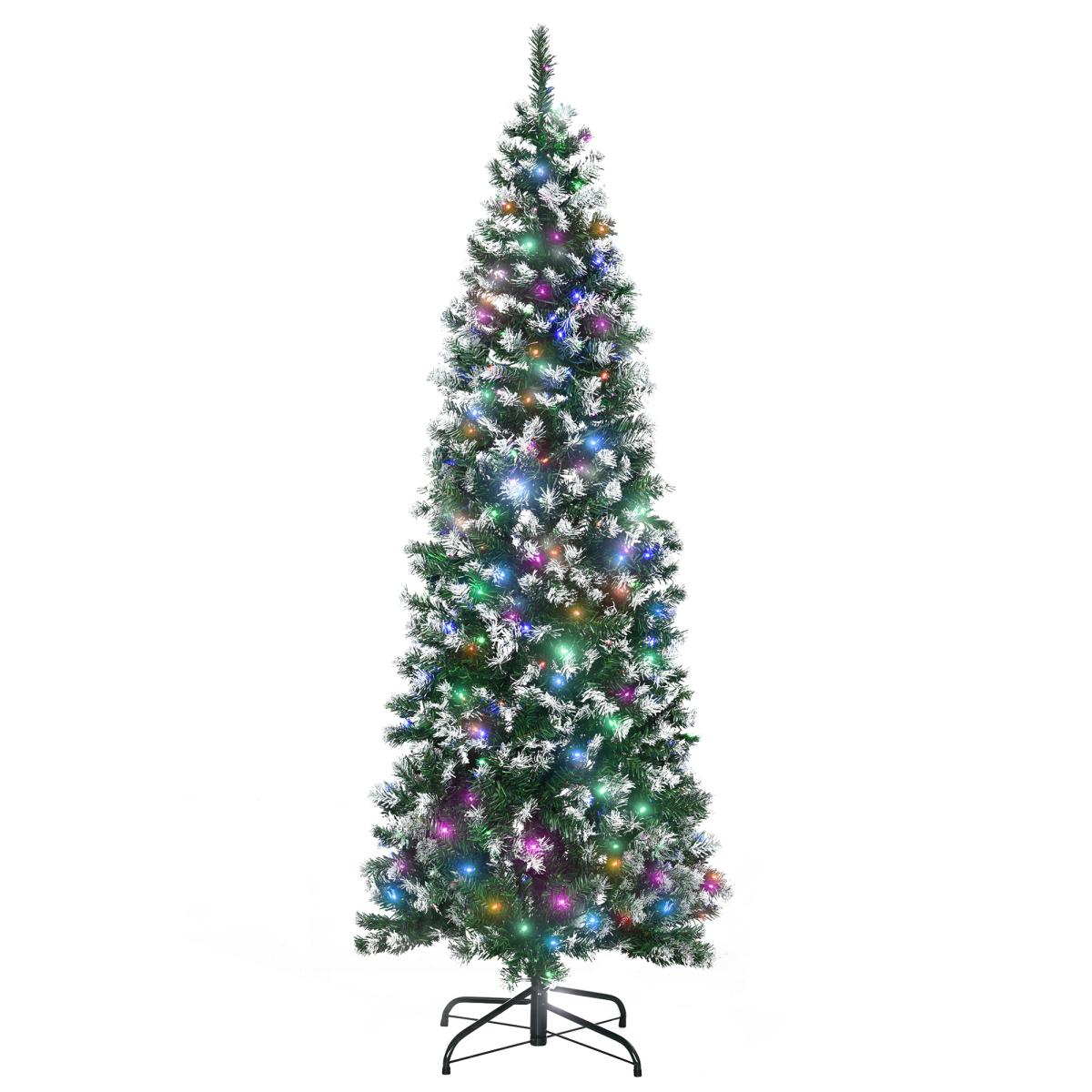 6ft pre-lit tree with colour-changing LEDs
