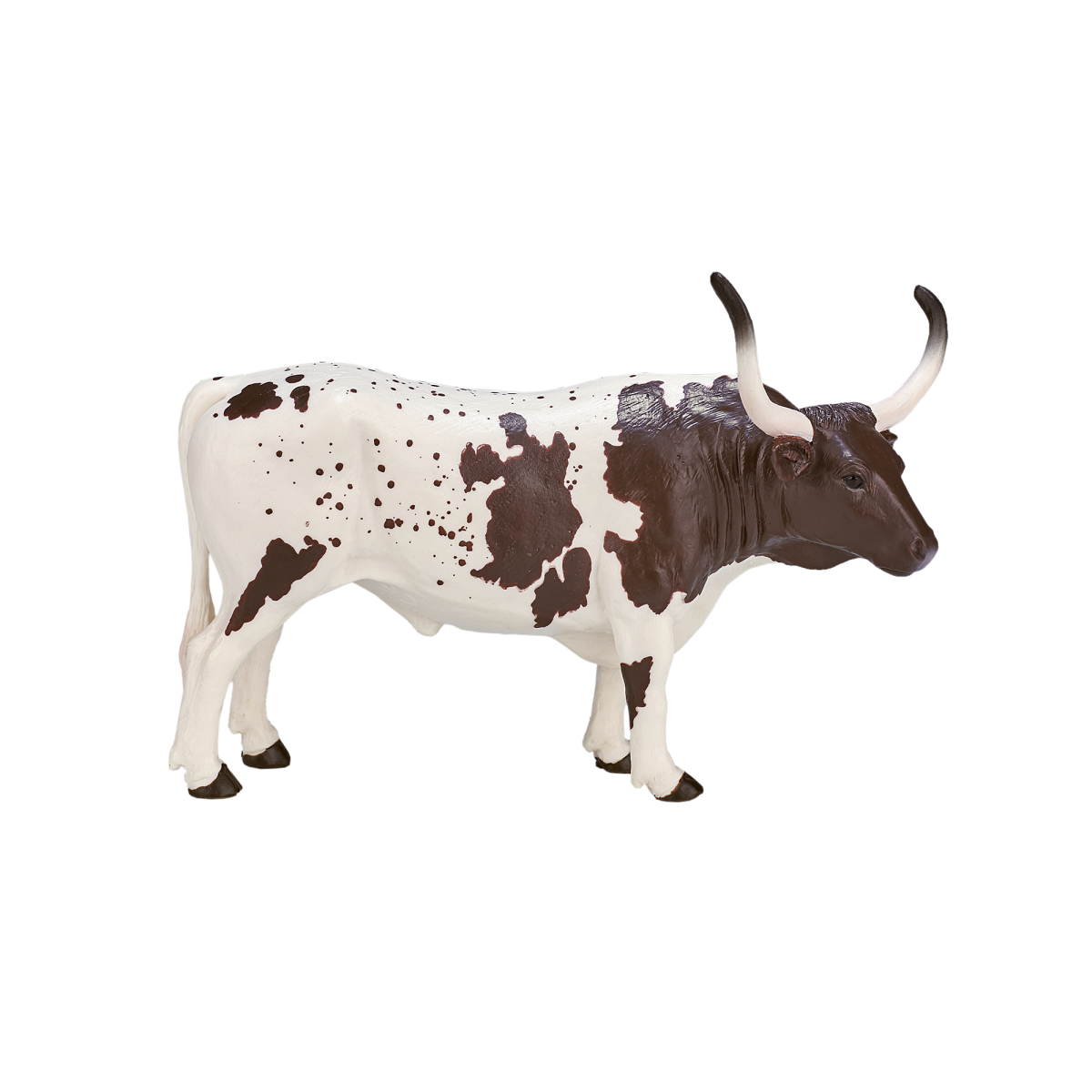 Mojo Texas Longhorn Bull Figure – Realistic Farm Animal Toy