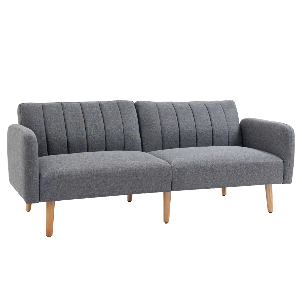 Two seater sofa bed with adjustable backrest