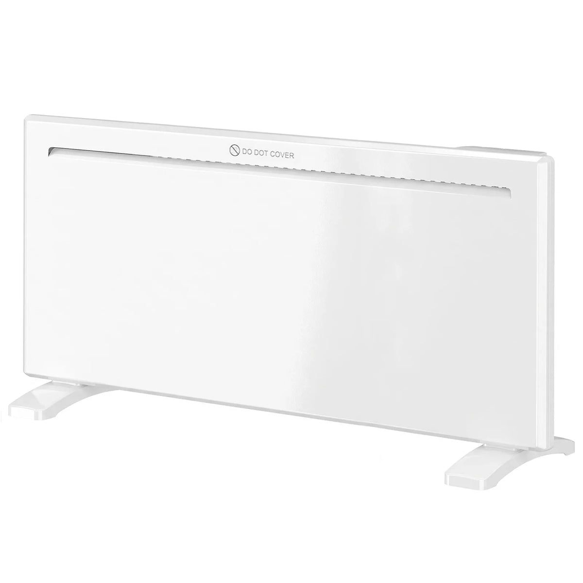 HOMCOM 2000W Smart WiFi Panel Heater with Weekly Timer & Anti-Frost – Wall Mounted or Freestanding, White