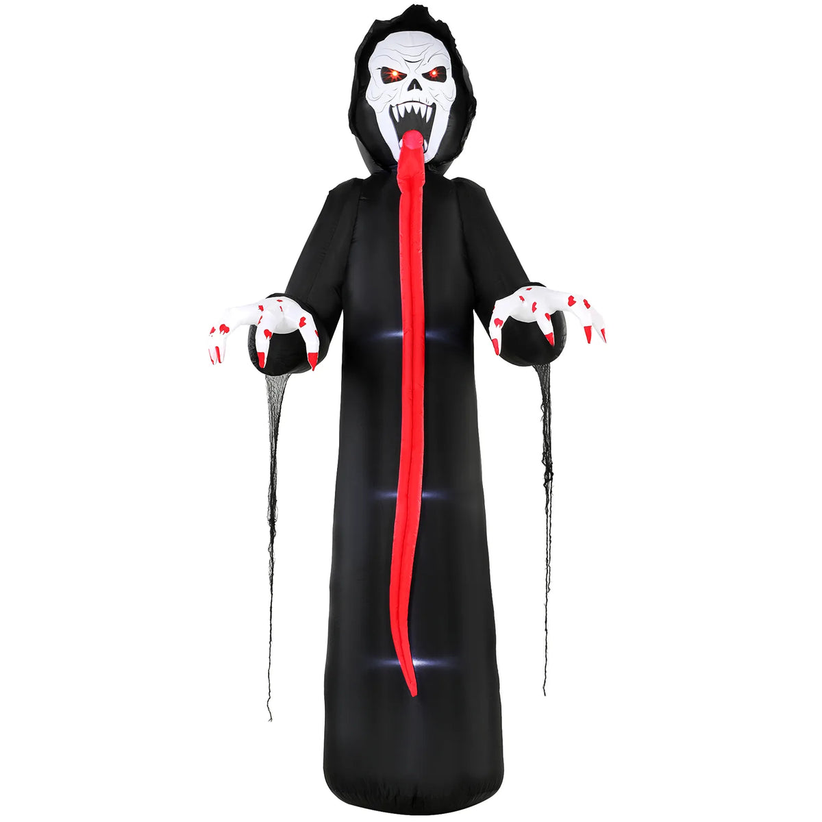 Outsunny 10 FT Halloween Inflatable Skeleton