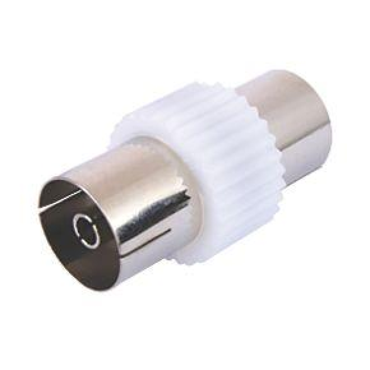 Electrovision White Coaxial Female Socket to Socket Coupler F350AB – Join TV Aerial Leads
