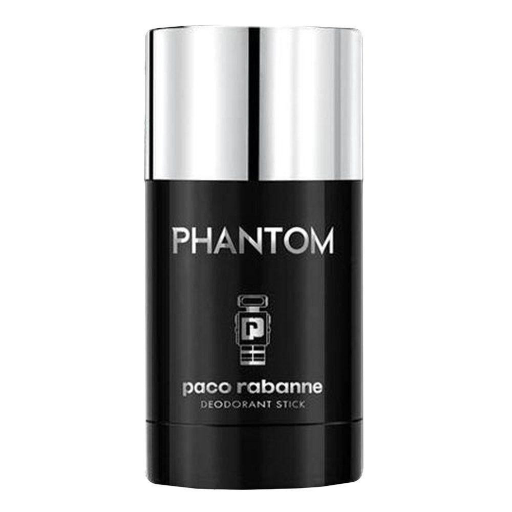 Paco Rabanne Phantom Deodorant Stick 75g – Alcohol-Free, Long-Lasting Freshness for Men