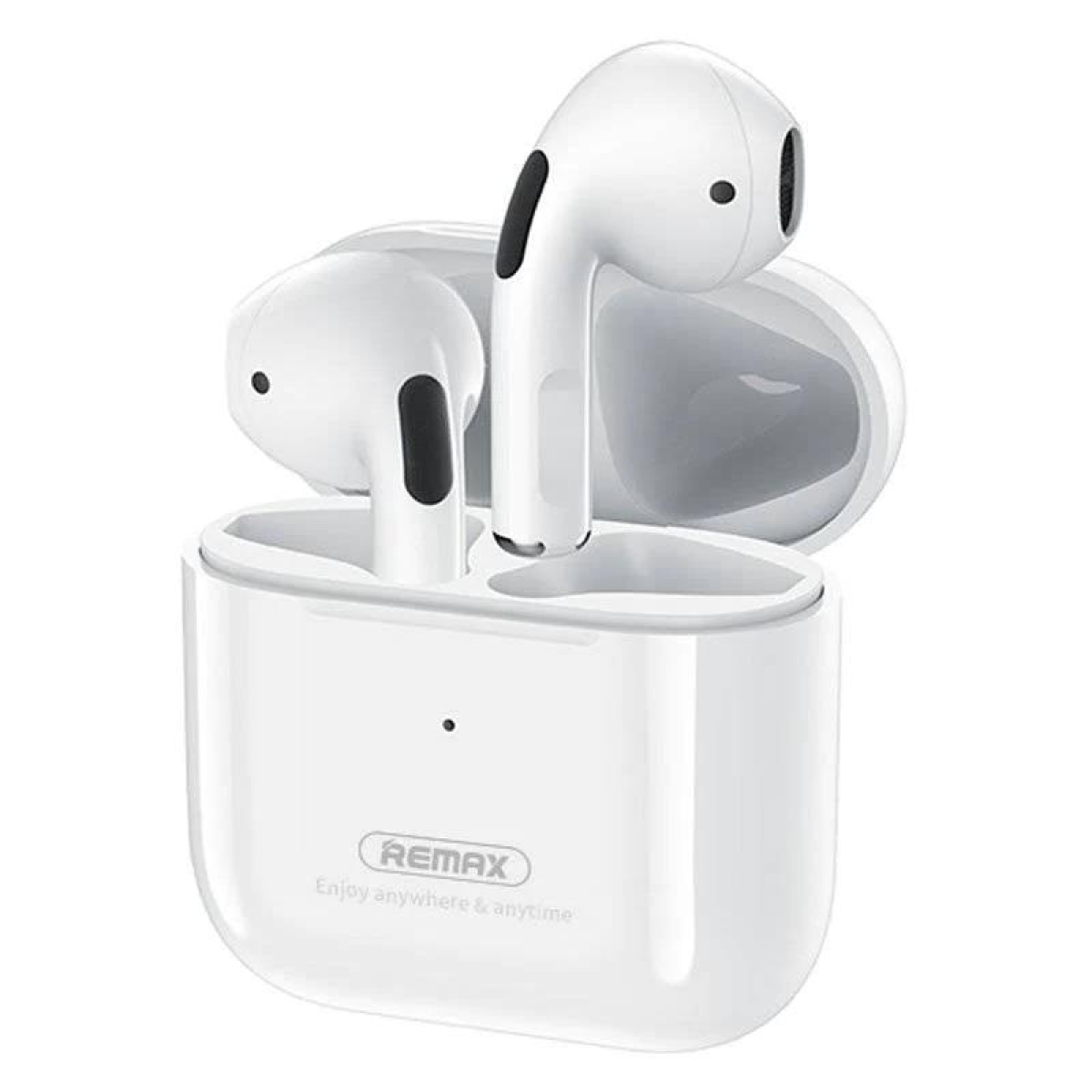 REMAX TWS-10i Wireless Bluetooth 5.1 Earphones with Charging Case – 13mm Driver, Compact True Wireless Earbuds