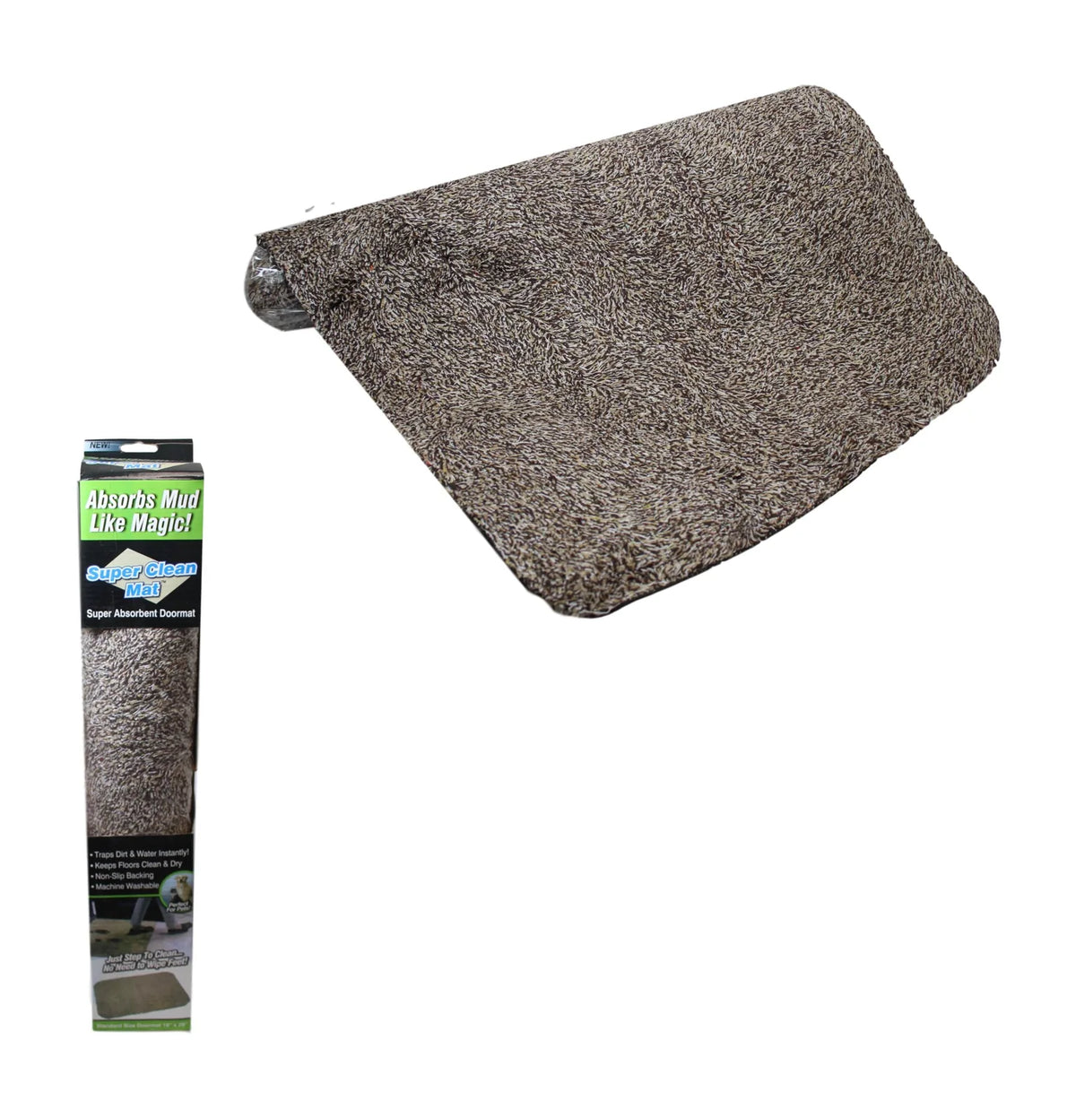 Super Absorbent Microfibre Doormat – Washable Entrance Mat for Home