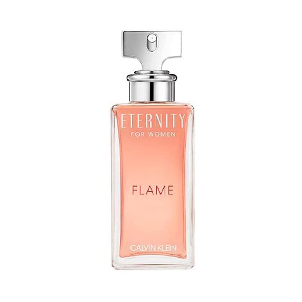Calvin Klein Eternity Flame Eau de Parfum Spray 100ml β Floral, Fresh & Citrus Fragrance for Women