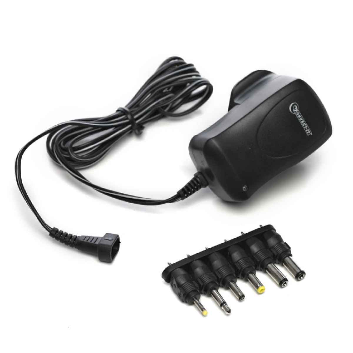 Pifco Connect-It DC Power Adaptor, 600mA Regulated with USB Port & 6 Connectors – Adjustable Mains Adaptor Kit