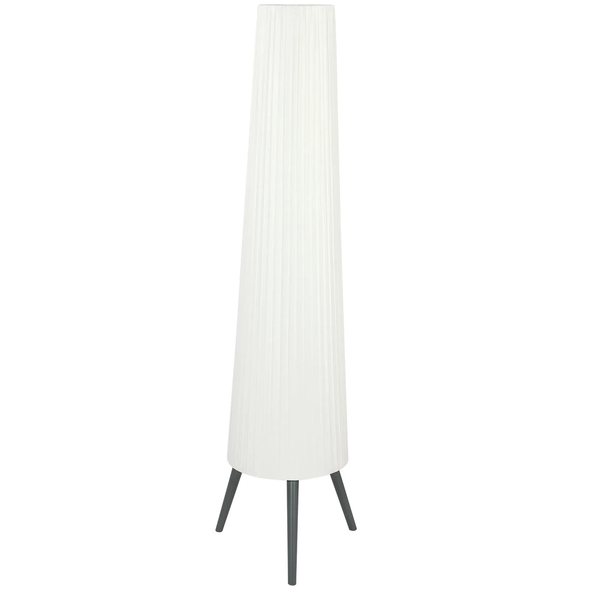 HOMCOM Dimmable Nordic Tripod Floor Lamp, 153cm