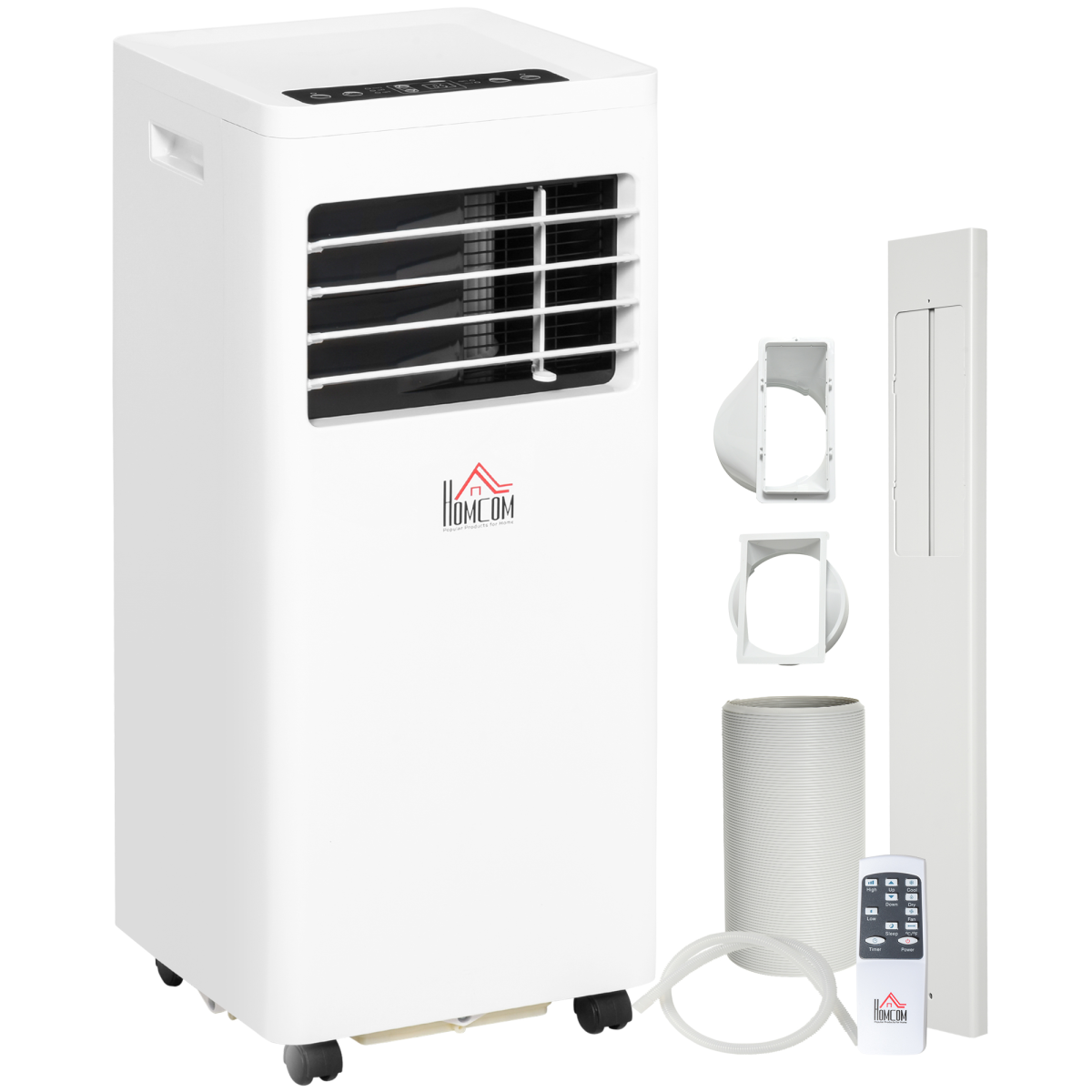 HOMCOM white 765W portable air conditioner