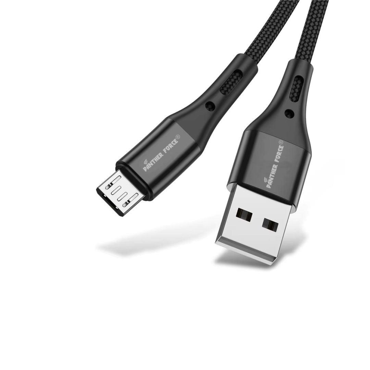 Panther Force 2M Micro USB Cable – Seamless Charging & Data Transfer for Home, Office or Travel