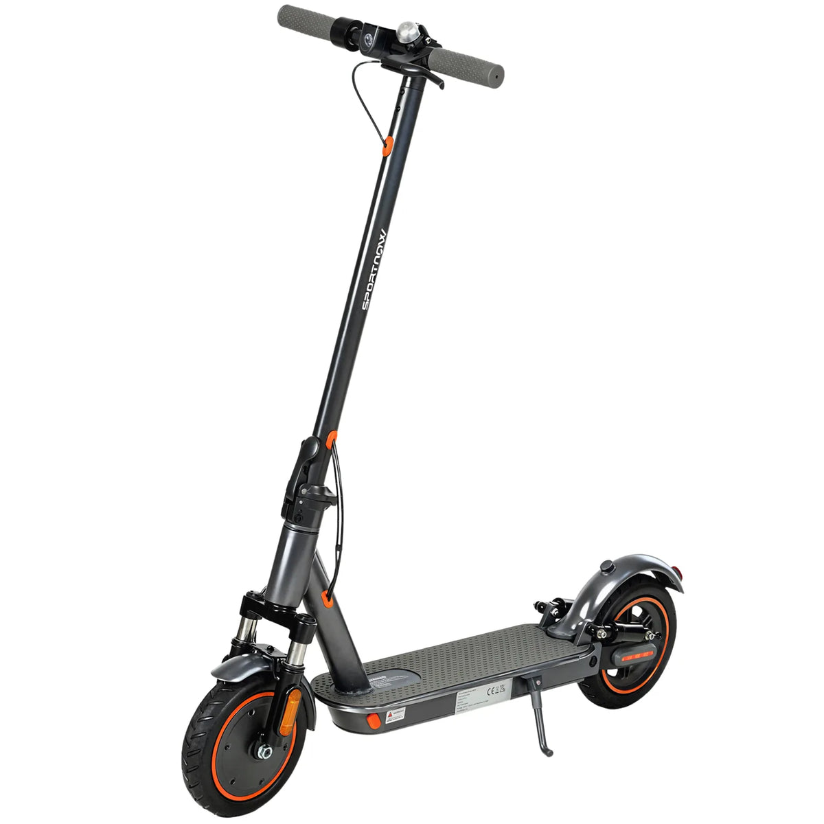 SPORTNOW Foldable Electric Scooter with 350W Motor, 25km/h Top Speed & Dual Brakes – Adult Commuter E-Scooter