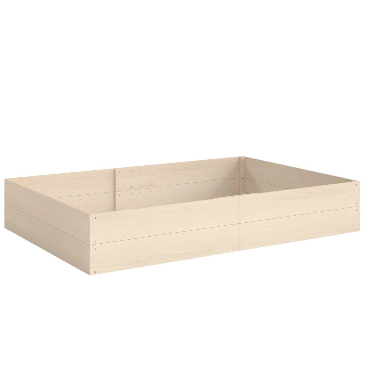 Outsunny Extra Large 620L Wooden Raised Garden Bed with Open Bottom, 180 x 120 x 30 cm