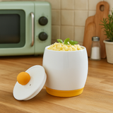 Avilo Ceramic Microwave Egg Cooker – Quick and Easy Scrambled Eggs, Kitchen Gadget