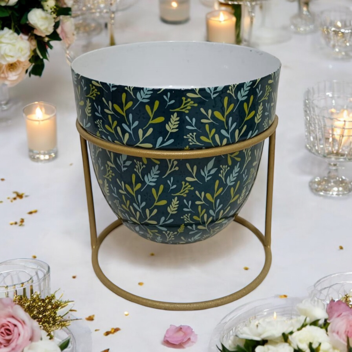 13cm Metal Plant Pot Stand