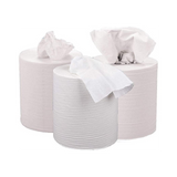 Aspect Centrefeed White Roll, 24 Pack of 2-Ply Recycled Kitchen Towels – Super Absorbent, 70m