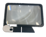 Avilo Handheld Magnifier with 48 LEDs – Warm and Cold Light, 3 Brightness Levels, 13.5 x 21cm