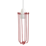 Rose Gold Long Wire Cage Lamp Shade